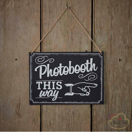 PHOTO BOOTH SIGN