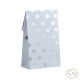 8 SILVER FOILED POLKA DOT PARTY BAGS