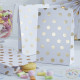 8 GOLD FOILED POLKA DOT PARTY BAGS
