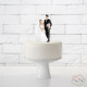 CAKE TOPPER WITH SITTING BRIDE