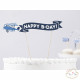CAKE TOPPER HAPPY BIRTHDAY PICCOLO AEROPLANO