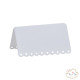 10 SCALLOPED WHITE PLACE CARDS